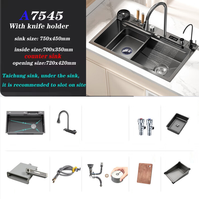 7545A With knife holder