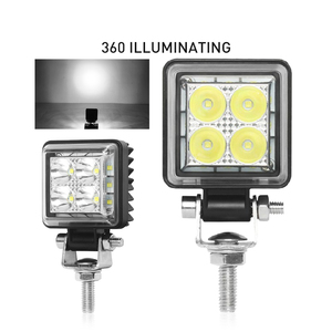 7Wオフロードスポット補助ライト12V24V2インチラウンドLEDワークライトトラックSUVATVトラクター用 - Product Image 2