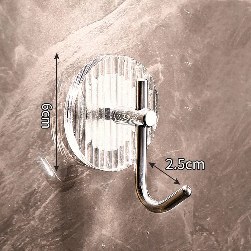 ตะขอเดี่ยวสีเงิน