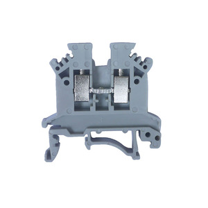 Barra de conexión rápida resistente al fuego de plástico de alimentación a través de wireelectric cobre abrazadera de tornillo para carril din conector bloque de terminal - Product Image 3