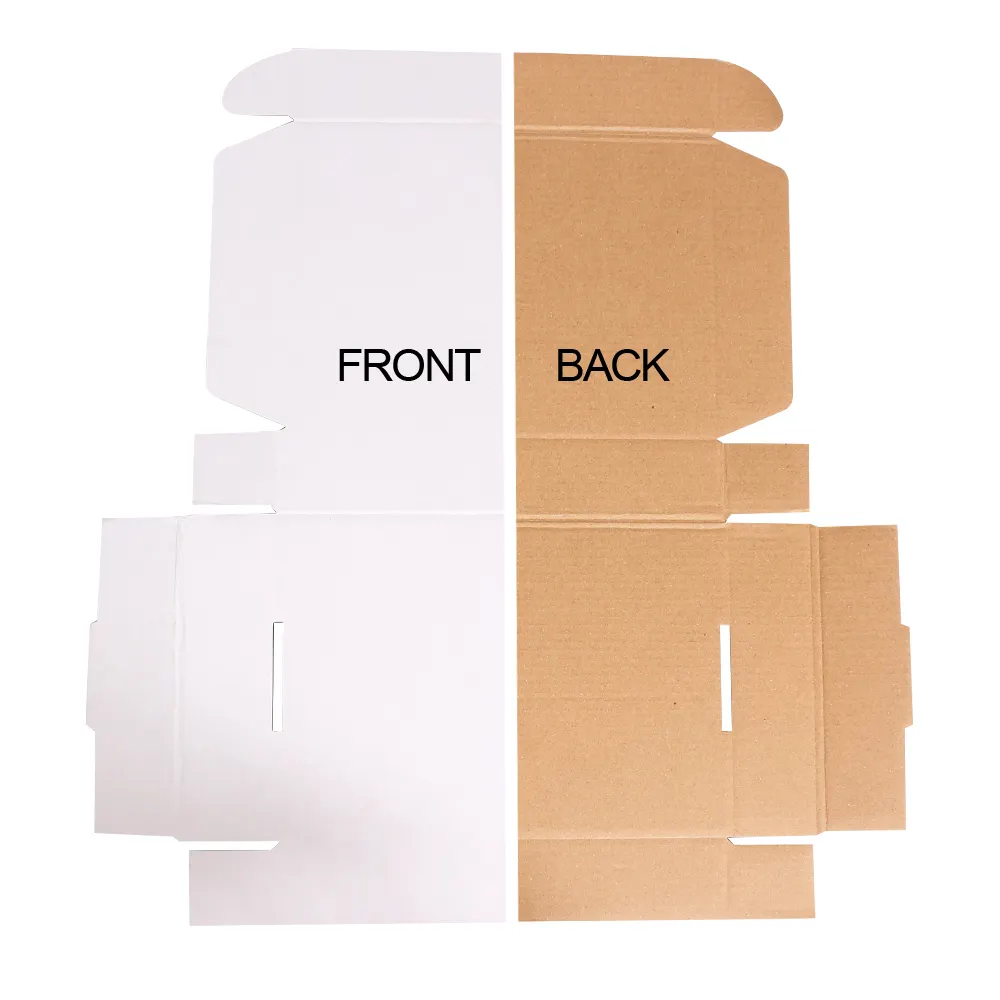 Caja de entrega de paquetes, embalaje de entrega de regalo, caja de embalaje de correo, entrega de cartón, caja de papel corrugado