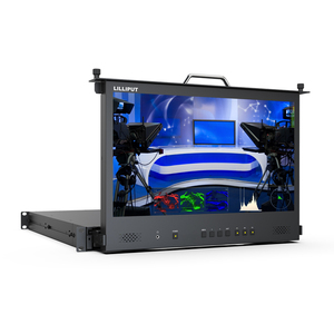Lilliput 17,3 pulgadas 1920x1080 FullHD IPS pantalla 1RU extraíble montaje en rack 4K Monitor compatible con entrada de señal HDMI 2,0 y salida de bucle - Product Image 1