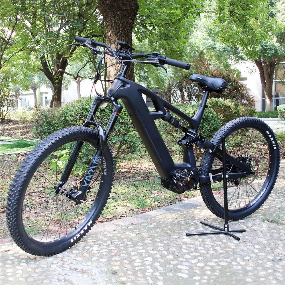 48V 1000W Electric Mtb Bike Bafang M620 Mid Motor Ebike Power 17.5ah Lithium Battery Electric Bicycle Carbon Fiber E Bike