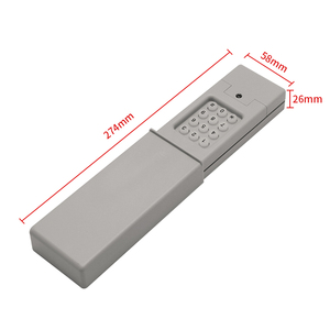 Garage Door Keypad for <strong>Keyless</strong> <strong>Entry</strong> 2-Channel for Green Orange Red Purple Yellow <strong>Learn</strong> Button or Dip Switch - Product Image 3