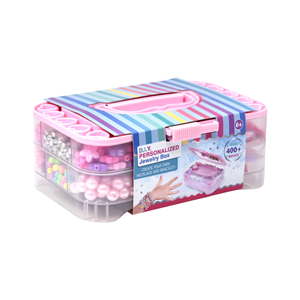 Cô Gái Handmade Beading Quà Tặng Set Với Hộp Gương Trẻ Em Đồ Trang Sức Tự Làm Bộ Dụng Cụ Cho Trẻ Em Làm Vòng Tay Hạt Vòng Cổ Nhà Sản Xuất Đồ Chơi - Product Image 2