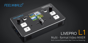 FEELWORLD新款LIVEPRO L1最新4 hdmi输入usb 3.0直播流和录制迷你切换器切换器混音器视频 - Product Image 3