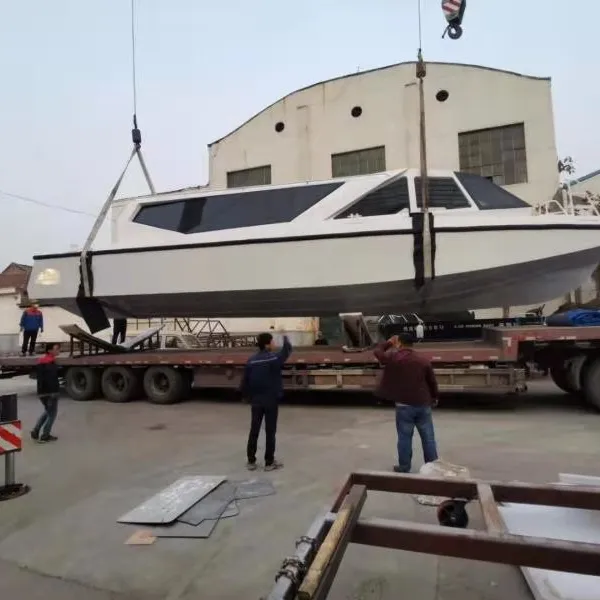Fornitore cinese di alta qualità in alluminio 14m di lusso barca passeggeri traghetto barca da viaggio