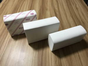 กระดาษเช็ดมือแบบใช้แล้วทิ้งที่ปรับแต่งได้หลายพับ C V N Z M พับกระดาษทิชชู่ Interleave - Product Image 4