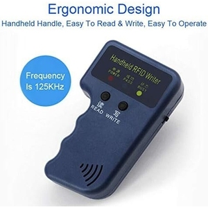 เครื่องอ่านแท็ก RFID/เครื่องทำสำเนาแบบใช้มือถือขนาด125กิโลเฮิรตซ์เครื่อง EM4305 CET5200 T5577แบบ ISO ชิปแบตเตอรี่1K สำหรับคีย์การ์ด ID เครื่องถ่ายเอกสาร/เครื่องเขียน - Product Image 2