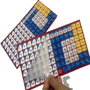 Teclados y teclados adhesivos texturizados impresos personalizados Membrana táctil Panel de control táctil Superposición gráfica con teclado numérico - Product Image 2
