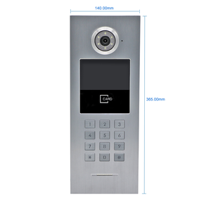 IP Multi appartamenti sistema di videocitofono per videocitofono per esterno IP campanello telecamera impermeabile per sblocco della porta e accesso alla Password - Product Image 2