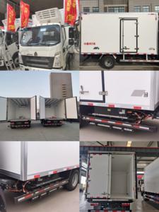 HAOWO 4x2 20 metreküp soğuk sebze gıda dondurucu soğutma için soğuk hava tertibatlı kamyon özelleştirilebilir dizel ulaşım