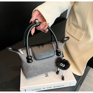 Yüksek kaliteli PU bayan tarzı Tote çanta yeni moda düz renk rahat Crossbody ve omuz çantası - Product Image 1