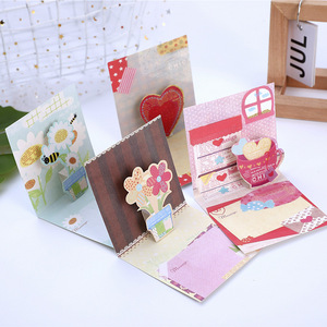 Lüks kişiselleştirilmiş 3d Pop-up kağıt el sanatları baskı tebrik kartları mutlu doğum günü glitter Pop Up kartları - Product Image 4