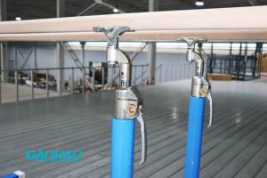 GAOHAO profesyonel jimnastik paralel bar üst düzey yarışmalar takviyeli çerçeve ve ahşap kaplama fiberglas rayları. - Product Image 6