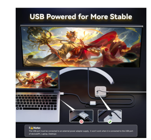 Nuevo stock Active 8K HDMI 2,1 a Displayport 1,4 Cable 4K HDMI a Displayport 144Hz Adaptador convertidor HDMI 2,1 in a Displayport DP 1,4 out - Product Image 5