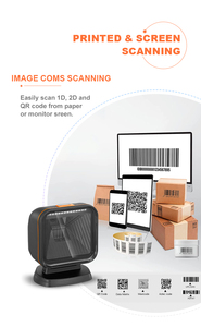 XB-PS80H Syble <strong>Excellent</strong> Performance QR <strong>Code</strong> Reader Handsfree 2D Medical Desktop Barcode Scanner - Product Image 5