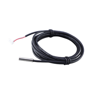 Sensor de temperatura NTC 10K 1% Precisión B3950 Sonda de acero inoxidable impermeable Cable de PVC para equipos de calefacción - Product Image 2
