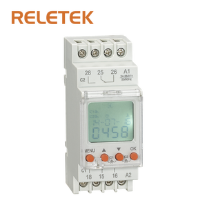 RELETEKデジタルタイマースイッチダブル多機能タイマーAC/DC24-264Vマイクロ秒自動タイマースイッチ時間遅延スイッチ - Product Image 5