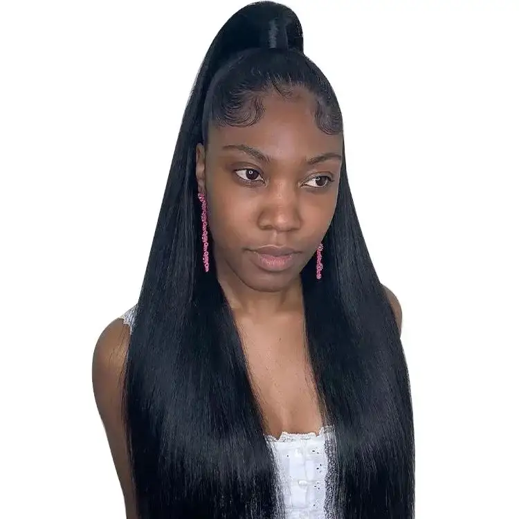 Hot Sale Drop Shipping Hair Best Selling synthetic Human Hair Straight Hair Vendors