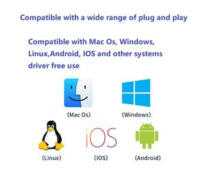 8ใน1ฮับ USB TYPE-C กับ USB-C + USB ไปยัง USB3.0 * 2 + 2.0*2 + sd/tf + 3.5การส่งข้อมูลเสียงสถานีเชื่อมต่อ - Product Image 5