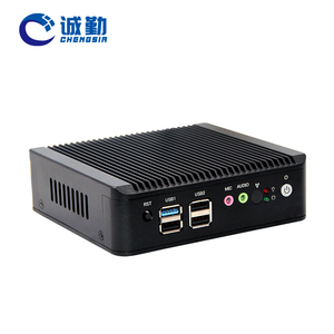 Günstige Celeron J1900 Thin Client PC Quad Core Soft Router Desktop-Computer 2 Lan RS232 X86 Linux Industrial Fanless Nano Mini PC - Product Image 2