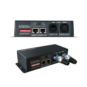 <strong>DMX512</strong> <strong>RGB</strong> and RGBW <strong>Decoder</strong> With XLR Connector in and Out - Product Image 1
