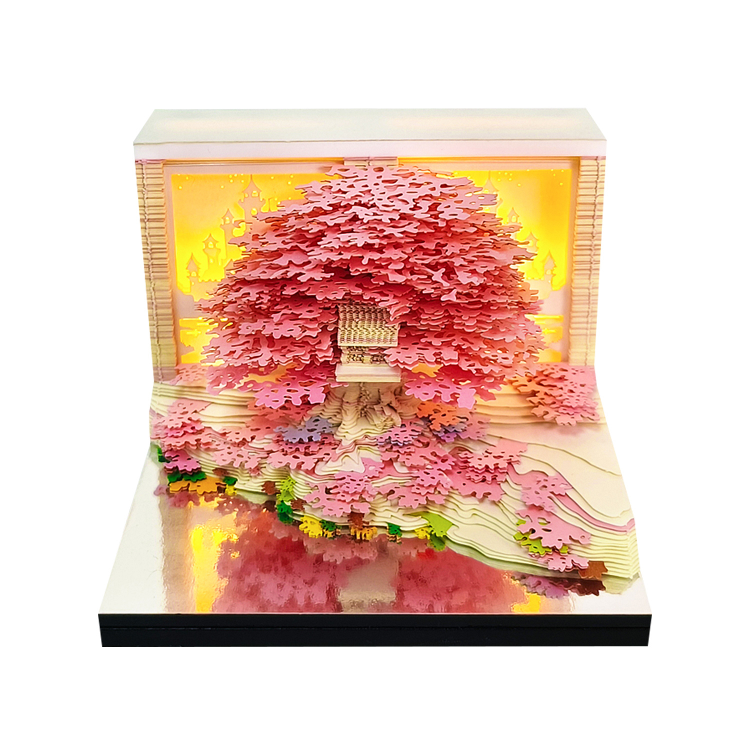 Arbre rose