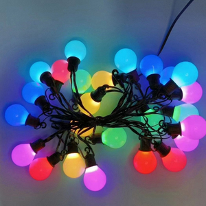 Außen lichterketten wasserdicht IP44 RGB Terrassen-LED-Leuchten Fernbedienung Multifunktions-Terrassen lichterkette - Product Image 2