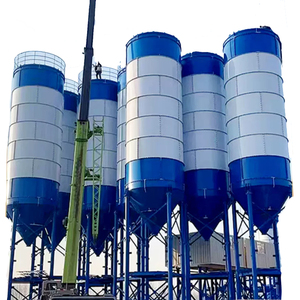 Factory 50 Ton to 300 Ton Bolted Cement <strong>Silo</strong> Fly <strong>Ash</strong> Sectional Cement Storage Powder <strong>Silos</strong>