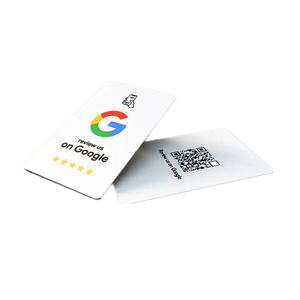 Veränderbarer QR-Code NFC Google Review Plate-Karte Benutzer definierter RFID Google Review NFC-Tag-Aufkleber - Product Image 4