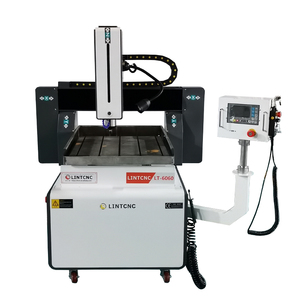 Customized DDCS V3.1 Control <strong>System</strong> 600*600mm Metal <strong>CNC</strong> <strong>Router</strong> 1.5kw 2.2kw 3030 4040 6060 4 Axis 3D <strong>CNC</strong> Milling Carving Machine - Product Image 1