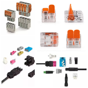 2065-100/998-403 Electrical Quick <strong>Connection</strong> <strong>Spring</strong> <strong>Terminal</strong> <strong>Block</strong> Push in Wire Connector 2065-100/998-403 - Product Image 3