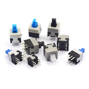 Button <strong>Switch</strong> 5.8*5.8 7*7 8*8 8.5*8.5mm Self-locking Unlocked <strong>Switch</strong> Six Pins - Product Image 1