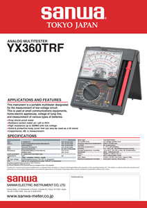 Yüksek doğruluk profesyonel Analog test cihazları son dijital metre multimetreler - Product Image 6