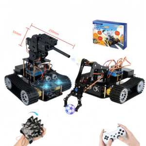 Aebott braccio Robot senza fili 4WD Tank Smart Robot guanti con Arduino fai da te formazione Wireless maniglia Auto Starter Kit - Product Image 1