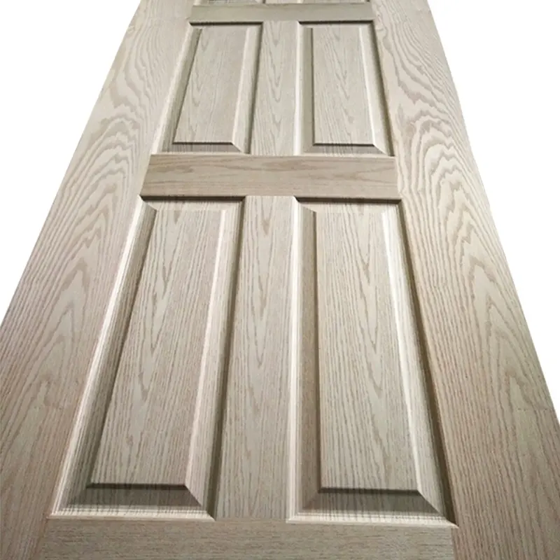 Chapa de madera Natural moldeada, piel de puerta de MDF/HDF