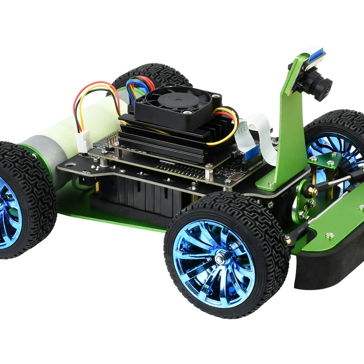 JetRacer 2GB AI Kit AI หุ่นยนต์แข่งที่ขับเคลื่อนโดยเจ็ตสันนาโน2GB