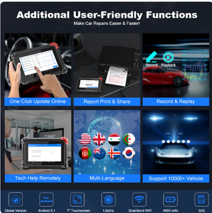 OBD2-Diagnosewerkzeug XTOOL EZ400 Pro ECU-Codierung Aktiver Test OE Vollsystem-Scan-Tool Schlüssel programmierung Öl-Reset 31 Reset-Service - Product Image 6