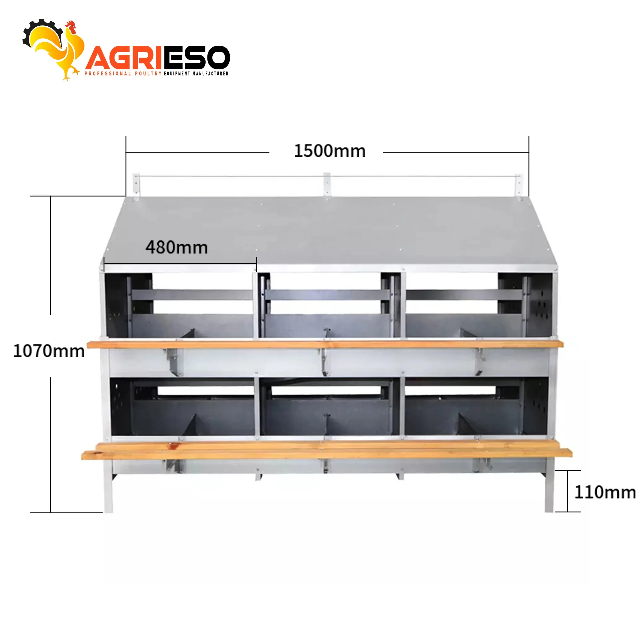 breeder farm manual laying nest boxes for chicken hens manual egg collection 24 hole nest box for laying chicken Laying egg nest