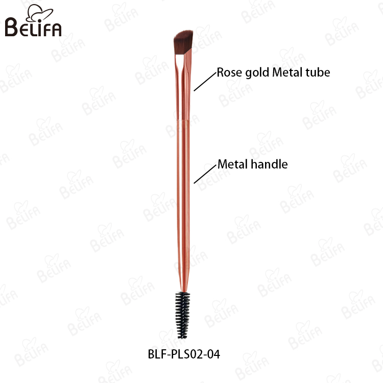 BLF-PLS02-04 Rose gold tube+Brown hair