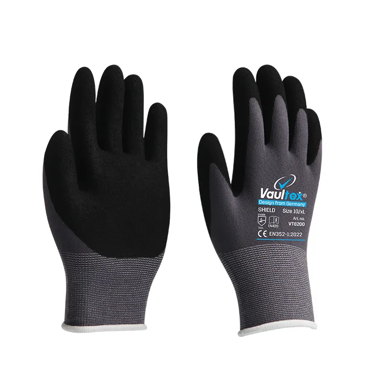 Vaultex-guantes de trabajo para construcción, protectores de manos con revestimiento de Pu, resistentes al corte, con pantalla táctil