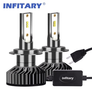Süper parlak 12V 72W 6500K H1 H3 H4 H7 LED araba ampulü yüksek kalite ucuz F2 Zes araba farlar yeni durum - Product Image 4