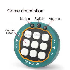 Bir satır oyunu 3 klasik ızgara 3 bağlayın çocuklar için strateji oyunu Tic-tac-toe klasik parmak oyuncak - Product Image 3