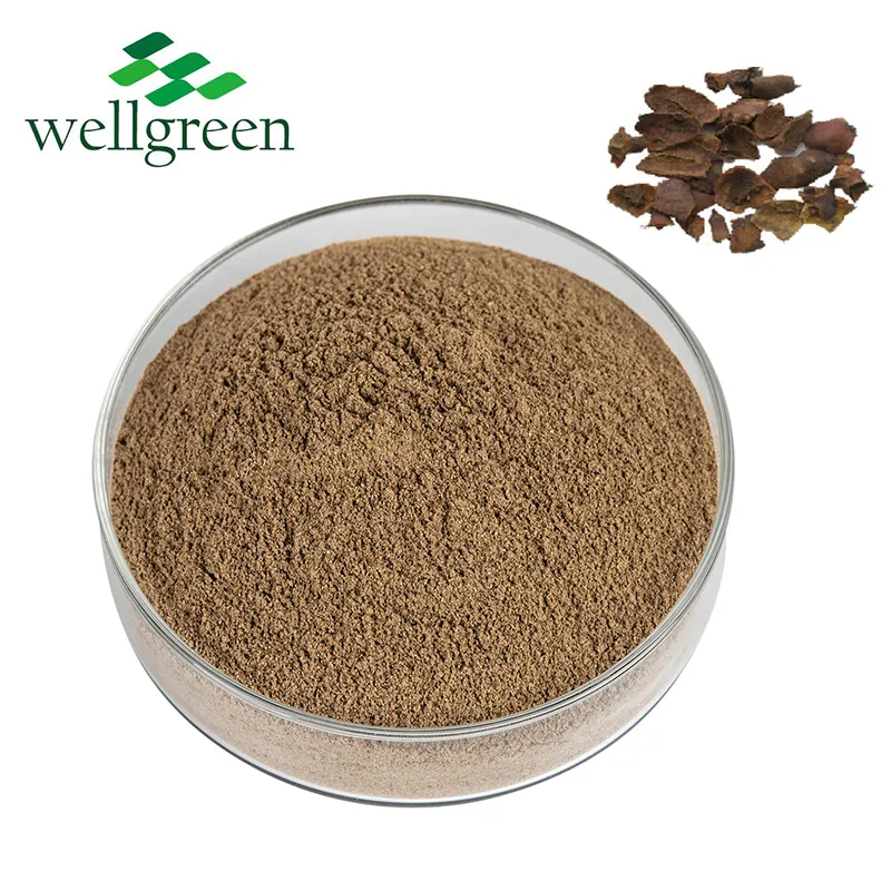 Matériau d'additif végétal en vrac Acide ellagique Herb Plant Grenade Peel Extract