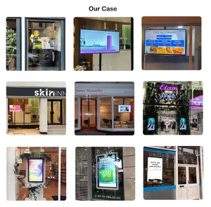 Hohe Helligkeit Aiyos 21,5 "1500nits Hängendes Digital Signage-Fenster Industrieller LCD-Bildschirm OEM-Funktion-SDK Kurze Sonnen einstrahlung - Product Image 6