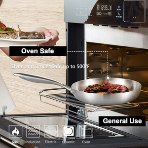 Bộ nồi chảo chống dính TIANXING dùng cho bếp từ, bếp gas, chất liệu thép không gỉ - Product Image 3