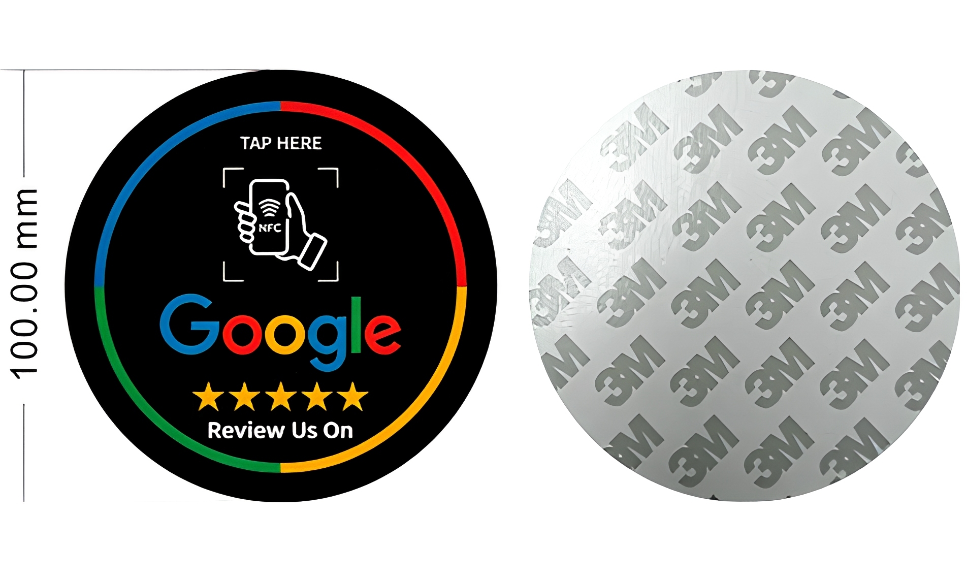google rond noir