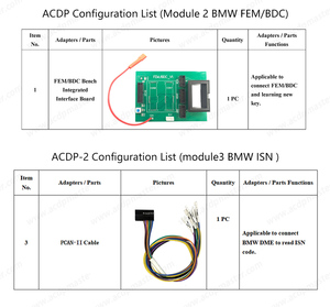 Yanhua Mini ACDP-2 per il pacchetto di FEM/BDC e B48/N20/N55/B38 panca interfaccia scheda per la programmazione FEM/BDC è lettura/scrittura - Product Image 5