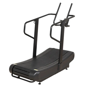 In vendita attrezzatura Cardio tapis roulant con Display a LED Non motorizzato con cintura da corsa in Nylon salvaspazio Fitness Club Home Machine - Product Image 1